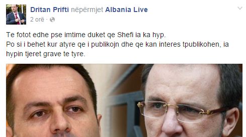 dritan prifti koment