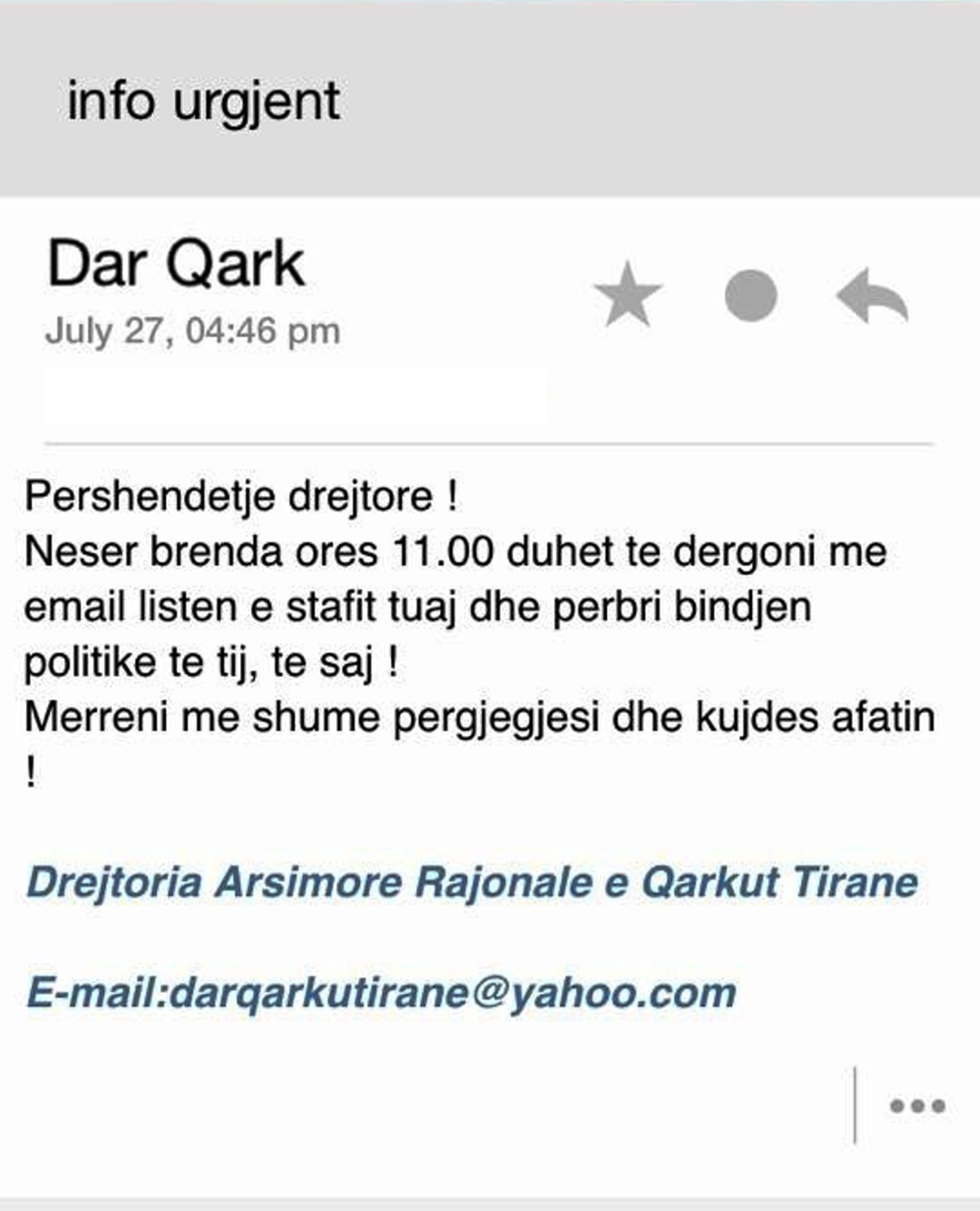 e-mail dar