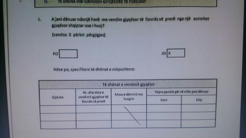 termet peci dokument formul