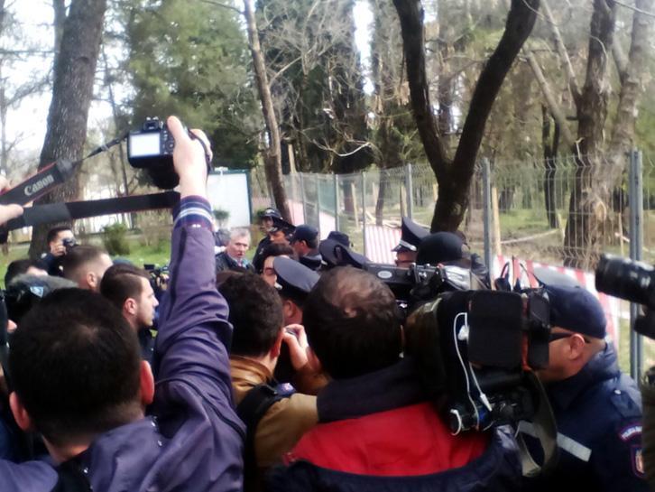 tirane, proteste liqeni