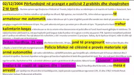 veliaj polici vendimi