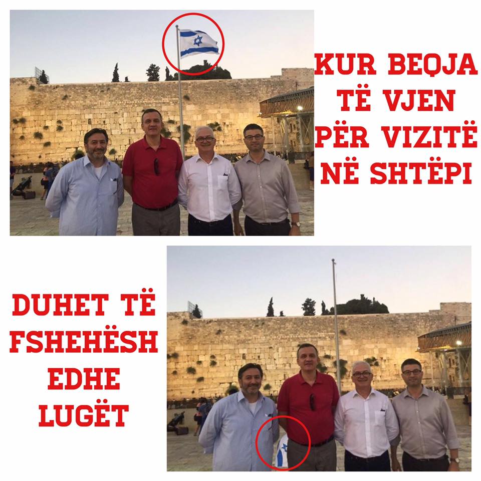 FOTO HUMOR/ Ruhuni nga Ilir Beqaj…!