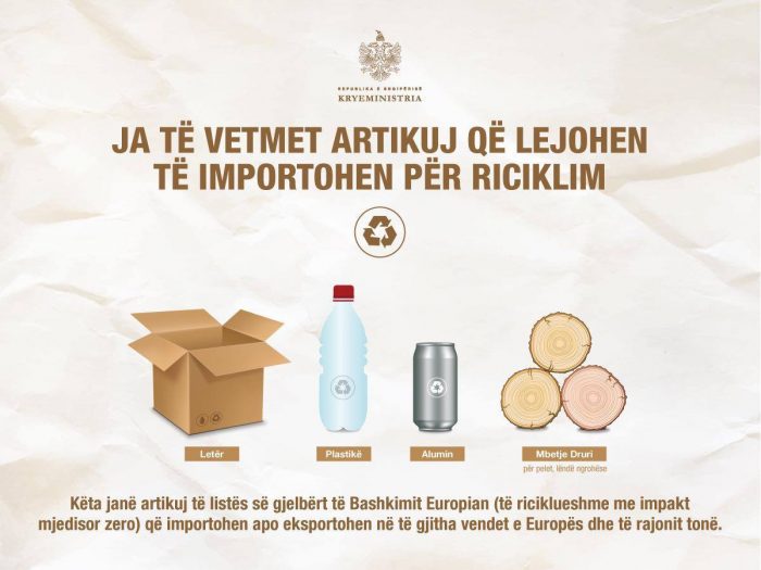 Rama: Këto janë plehrat që do të importohen në Shqipëri