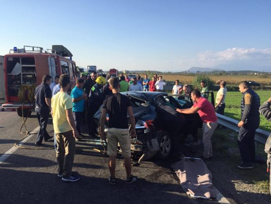 Sërish aksident, një polic i plagosur