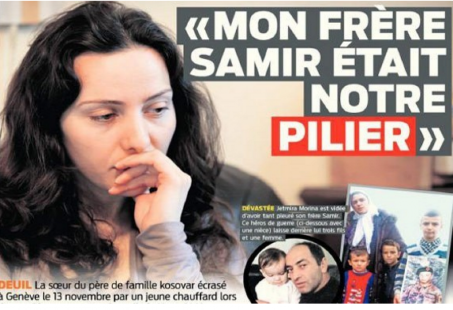 Gjenevë, vdekja e trishtë e shqiptarit, dhe pretendimet e autorëve pas garës së çmendur me makina