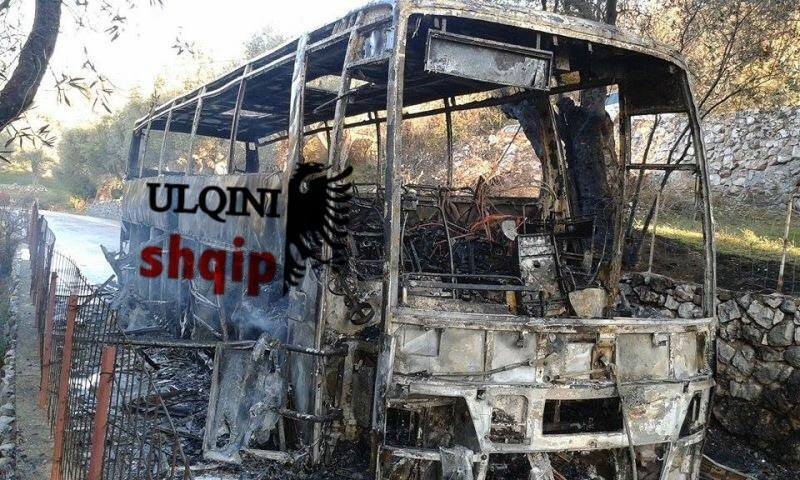 Digjet autobusi nga Shqipëria me 52 udhëtarë