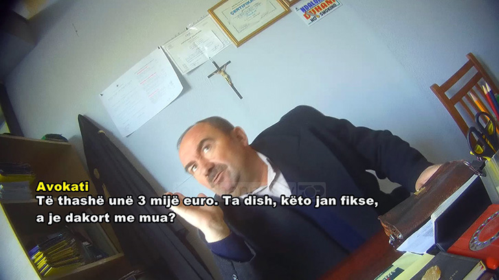 SKANDAL/ Avokati sekser, 3 mijë euro për gjyqtarët e Apelit Shkodër