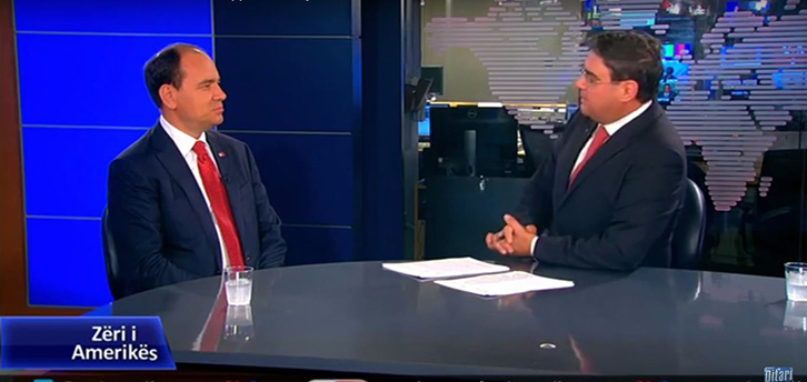 VIDEO/ Intervista e Presidentit të Shqipërisë Bujar Nishani për “Zëri i Amerikës”
