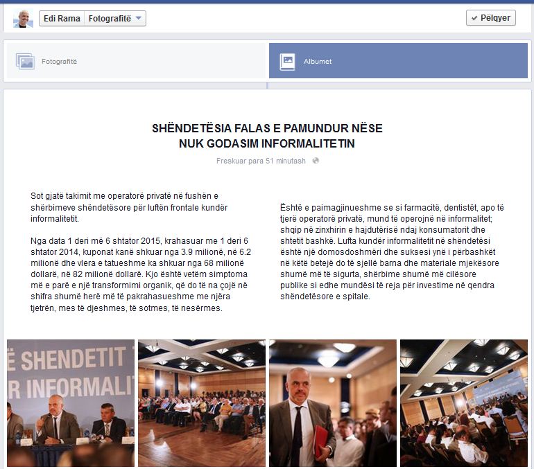 Shëndetësia falas “peng” i kuponëve tatimorë