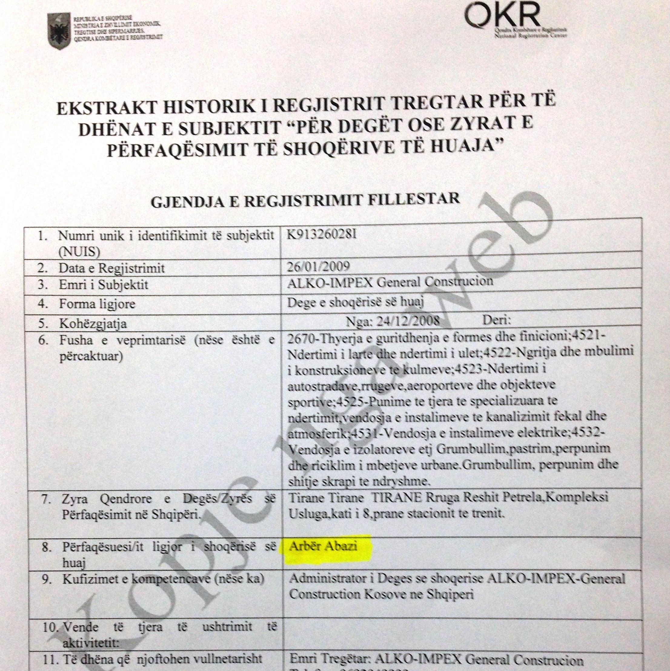 DOKUMENTAT/Strazimiri për Edi Ramën: Gënjeu mbrëmë, ja provat