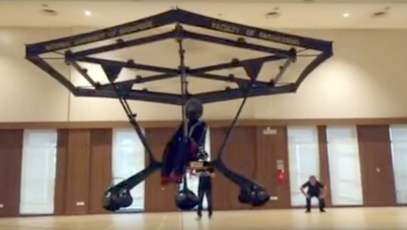 VIDEO/ “Snowstorm”, droni gjigant që transporton njerëz