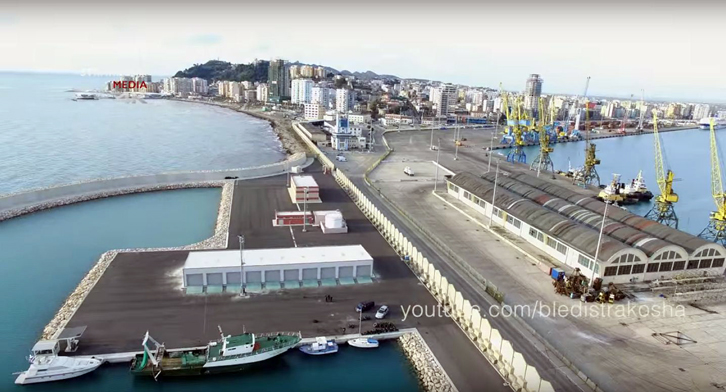 VIDEO/ Durrësi i parë nga lart “me sytë” e dronit