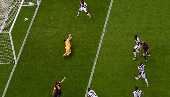 Chamions League, përfundon pjesa e parë Barcelona – Juventus (1 – 0)