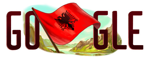 “Google” feston bashkë me shqiptarët, logo kuq e zi