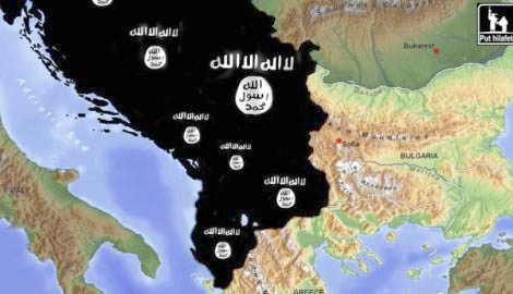 VIDEO/ Terroristët islamikë tregojnë si do të pushtojnë Ballkanin, nga Serbia në Shqipëri