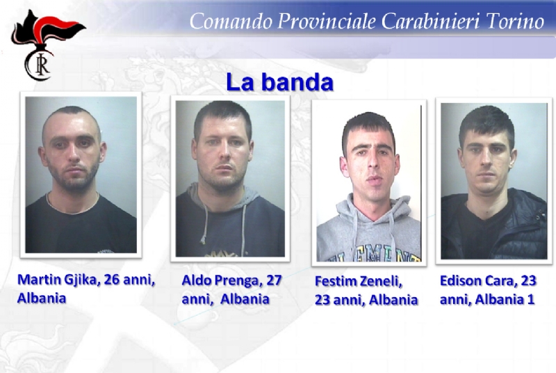 FOTO/ Ja 4 shqiptarët e bandës së 60 vjedhjeve në Itali