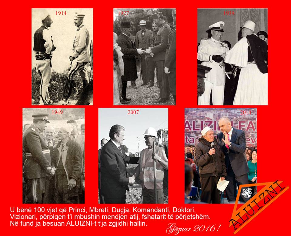 FOTO/Kartolina e Artan Lames, 100 vjet legalizim!