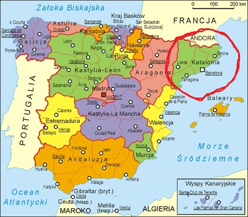 Nisin procedurat për ndarjen e Spanjës