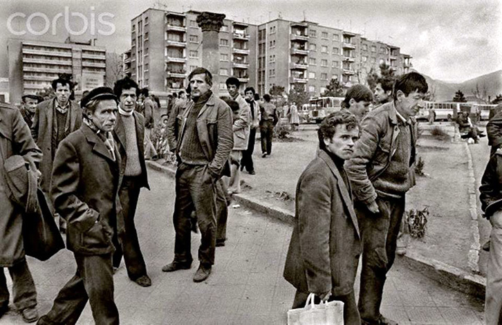 FOTO LAJM/ Korça, Parisi i vogël, në vitin 1989