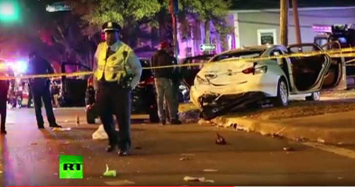 VIDEO/ SHBA, kamioni futet mes turmës