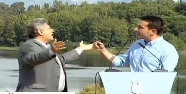 VIDEO/ Erion Veliaj dhe Leonard Olli përplasen “live” para kamerave për masterplani e Parkut të Liqenit