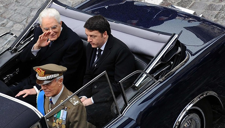 Presidenti i Italisë pranon dorëheqjen e kryeministrit Matteo Renzi