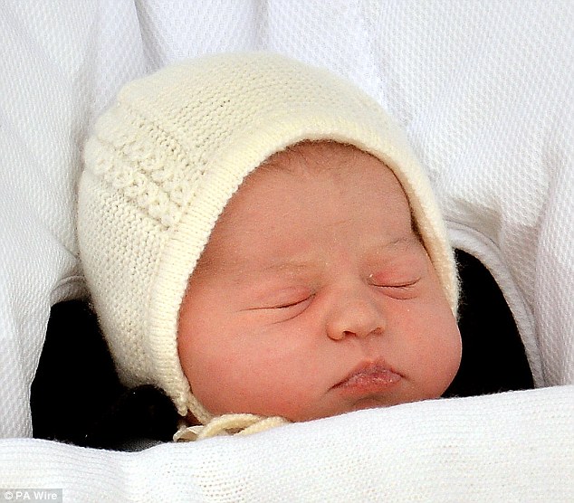 Princesha një muajshe Charlotte do të pagëzohet në 5 korrik