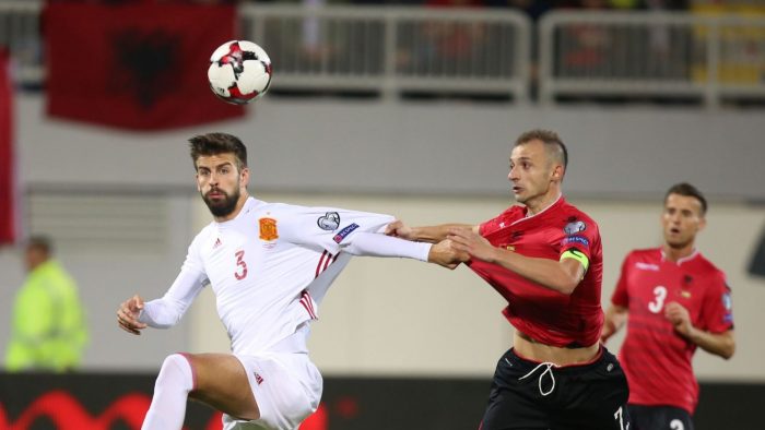 Mediat botërore jehonë duelit Shqipëri-Spanjë