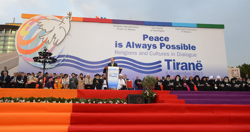 Mesazhet e Presidentit Bujar Nishani në Takimin Ndërkombëtar “Paqja është gjithnjë e mundur”