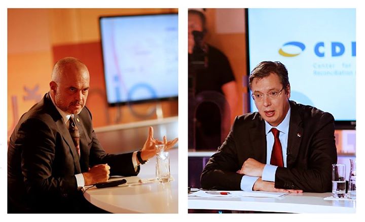 Sonte, debati Rama –Vucic në TVSH