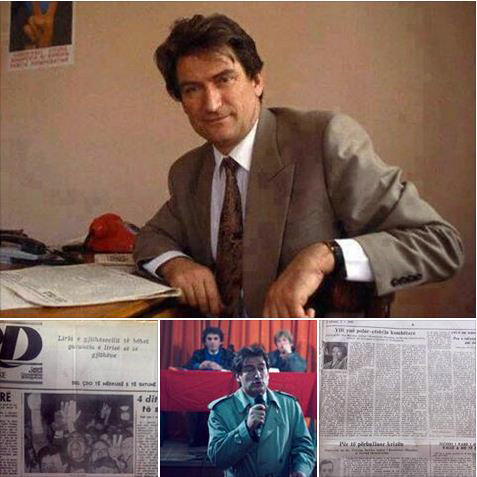 SALI BERISHA */ Gëzuar 26-vjetorin e fjalës së lirë!