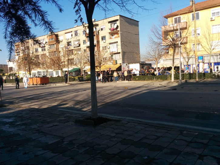 VIDEO/ Vendi i shpërthimit të automjetit të kryepolicit ushtarak të Durrësit