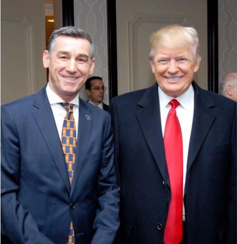 Trump dhe Veseli, fotoja cmend Beogradin