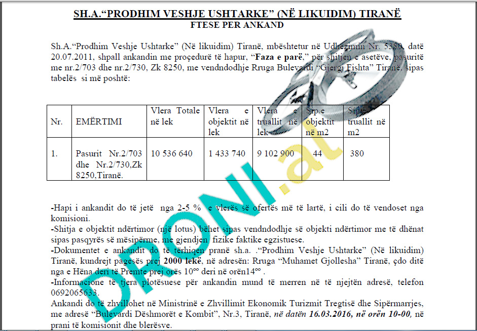 DOKUMENTET & ÇMIMI/ Qeveria nxjerr në shitje “Prodhimin e Veshjeve Ushtarake” për “një copë bukë”