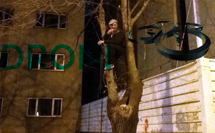 FOTO/ Zbret nga vinçi ish-i përndjekuri që kërcënonte me vetëvrasje