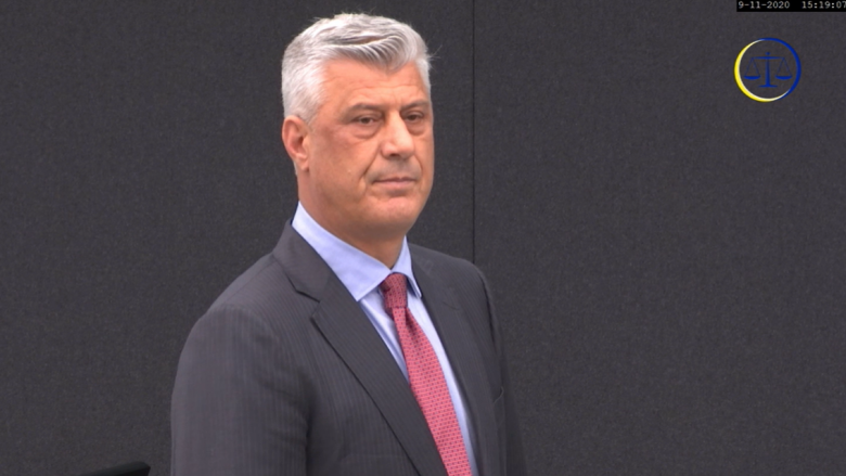 Caktohet më 18 nëntor seanca e ardhshme e Thaçit në Hagë