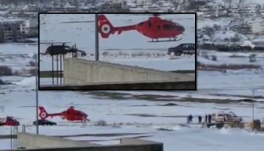 VIDEO/ Bulqizë, helikopteri merr 10 vjeçarin e dëmtuar rëndë