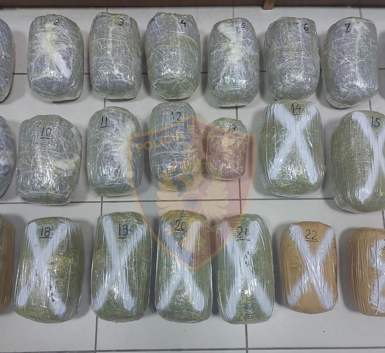 Polici i FNSH kapet në trafik droge në Pogradec