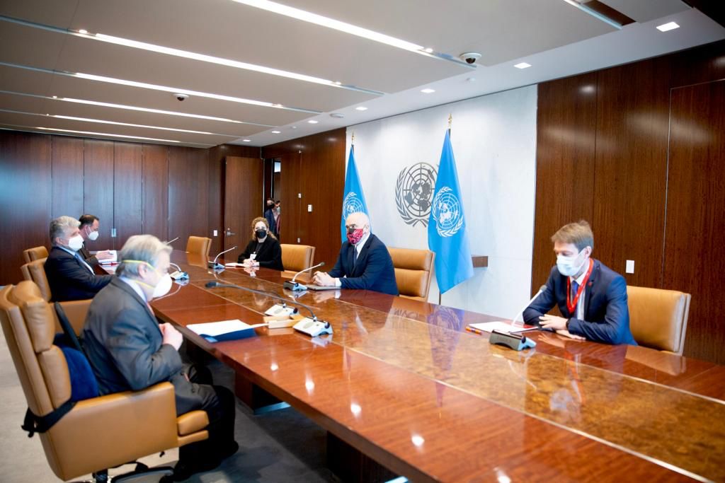 Rama në Nju Jork, takim me Sekretarin e Përgjithshëm të OKB, António Guterres