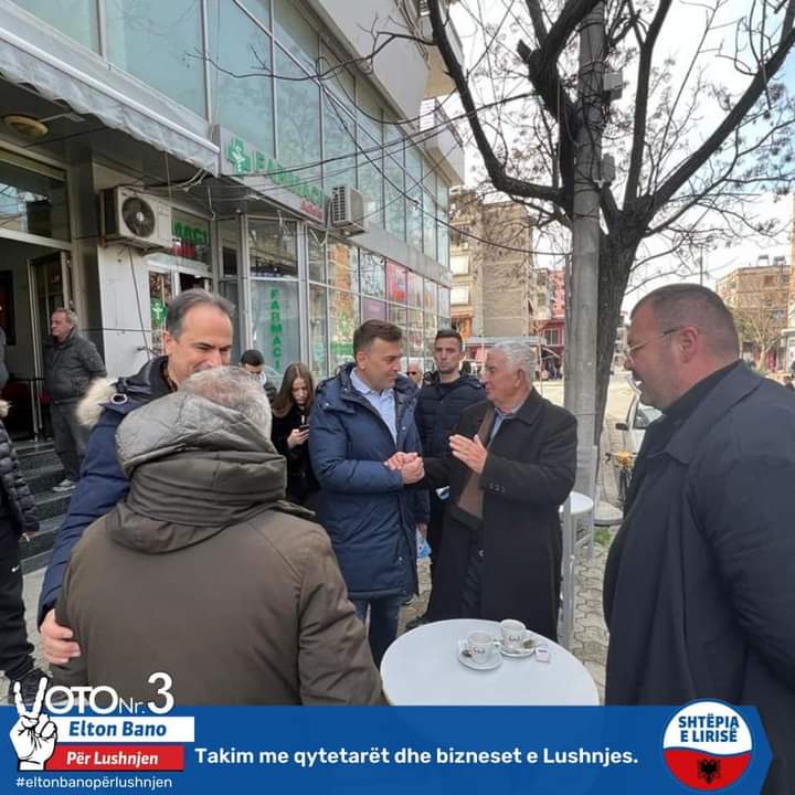 Dita e fundit e fushatës në Lushnjë, 6 Marsi do te sjell fitoren e kandidatit të Koalicionit “Shtepia e lirisë ” Elton Bano