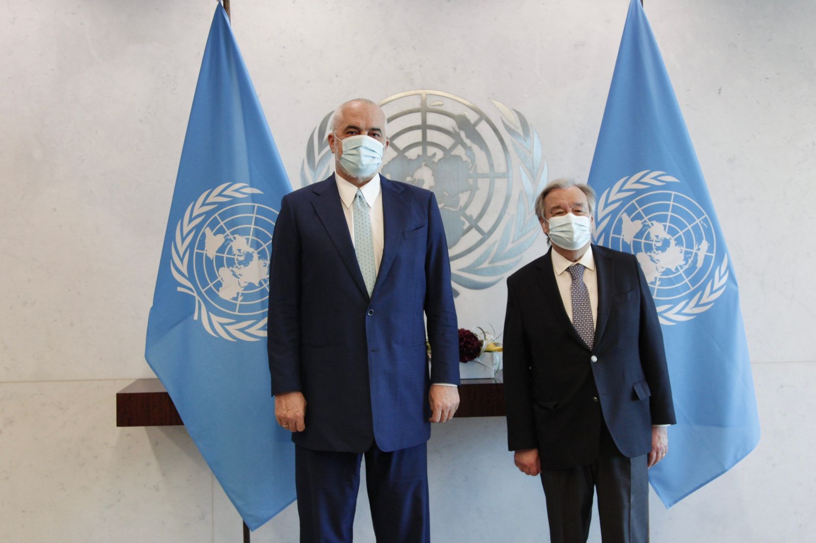 SHBA, Kryeministri Rama takon Sekretarin e Përgjithshëm të OKB, António Guterres, mësohen detaje nga biseda