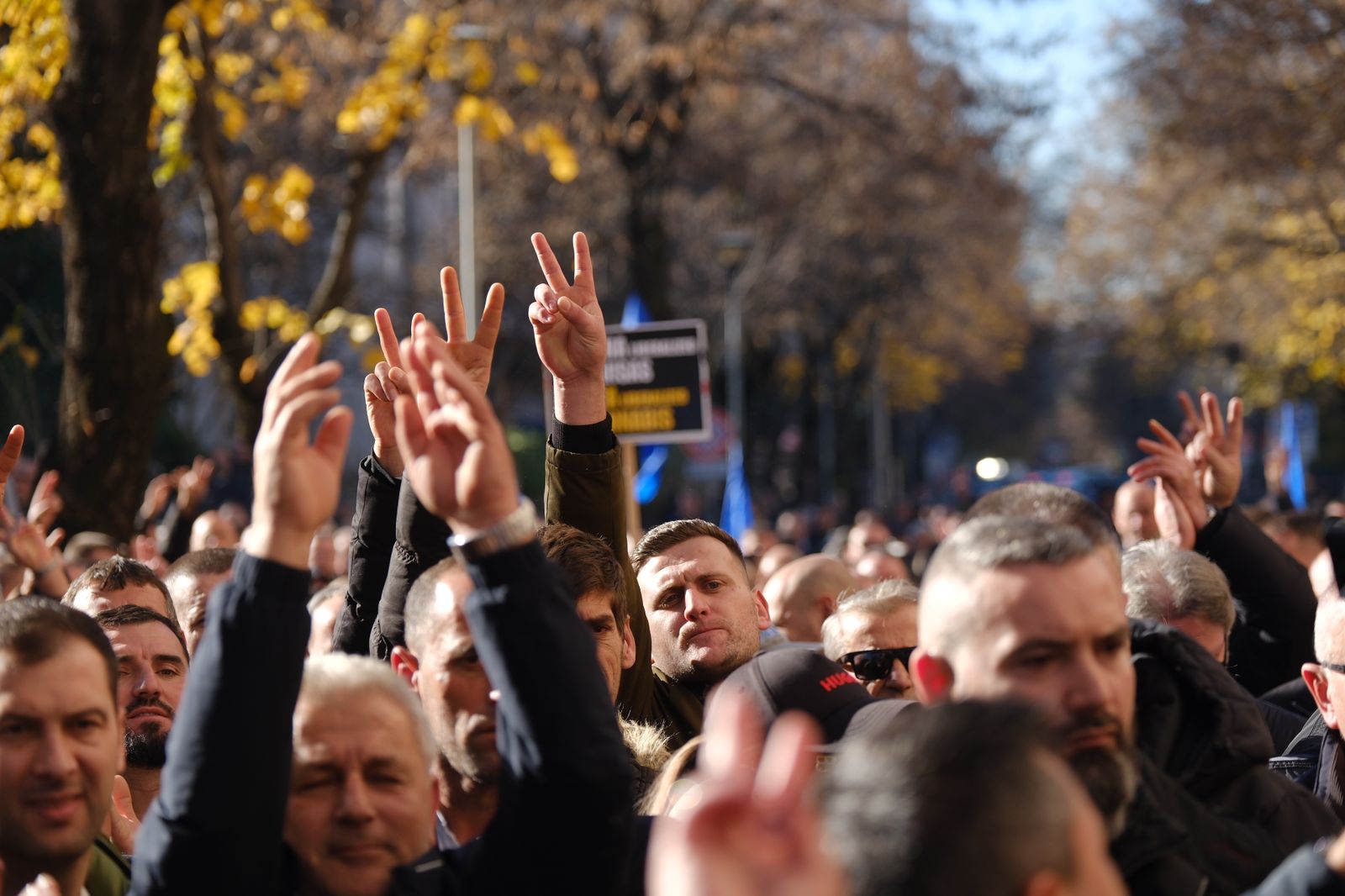 Protesta para Kuvendit, Berisha: Ta nisim me betimin se do të kthejmë votën e lirë