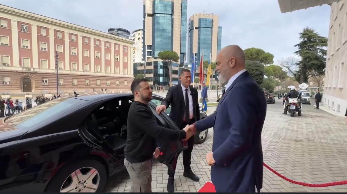Presidenti Zelenski, takim me Kryeministrin Rama