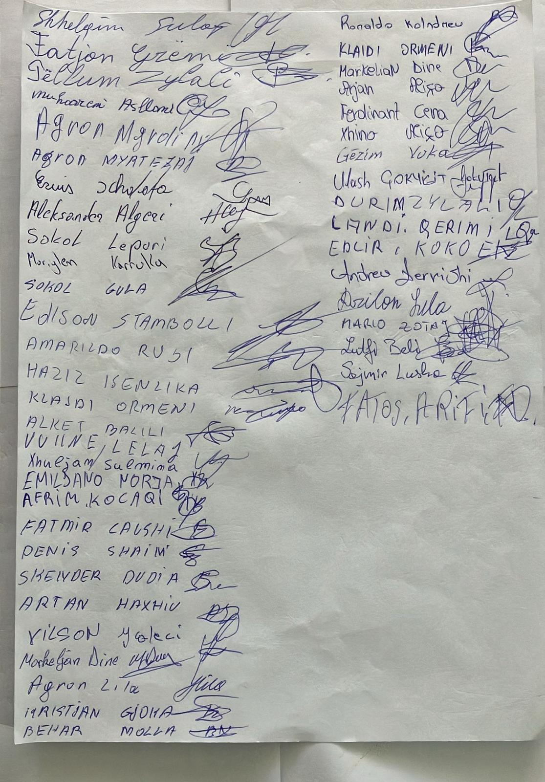 LETRA E PLOTË DHE EMRAT/ Të burgosurit e Rrogozhinës shmangin letrën për PD, i shkruajnë deputetëve të Bashës