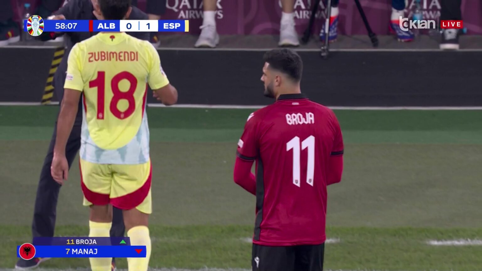 Shqipëri-Spanjë, loja kthehet mes të barabartësh pavarësisht rezultatit