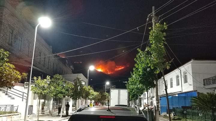 Zjarr masiv në fshatrat e Delvinës, alarmon deputetja e opozitës