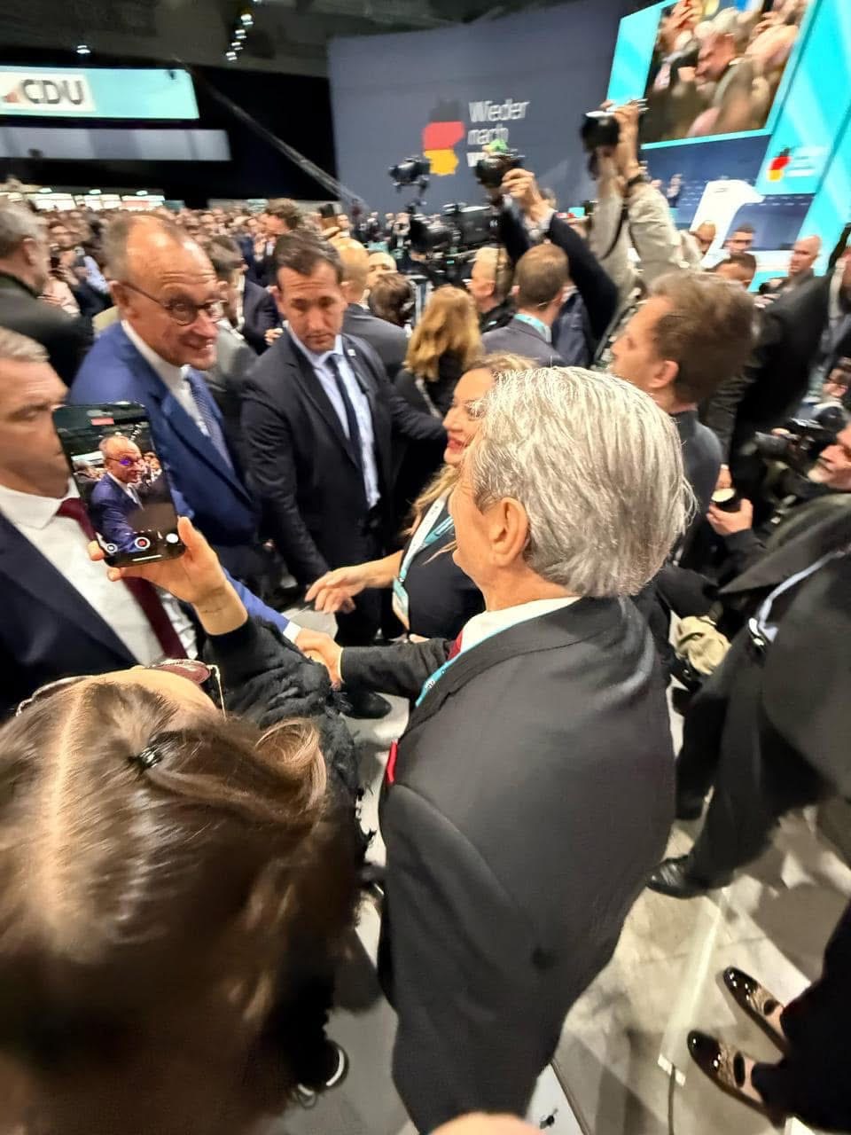 Berisha, takim me Kancelarin e pritshëm të Gjermanisë, Merz