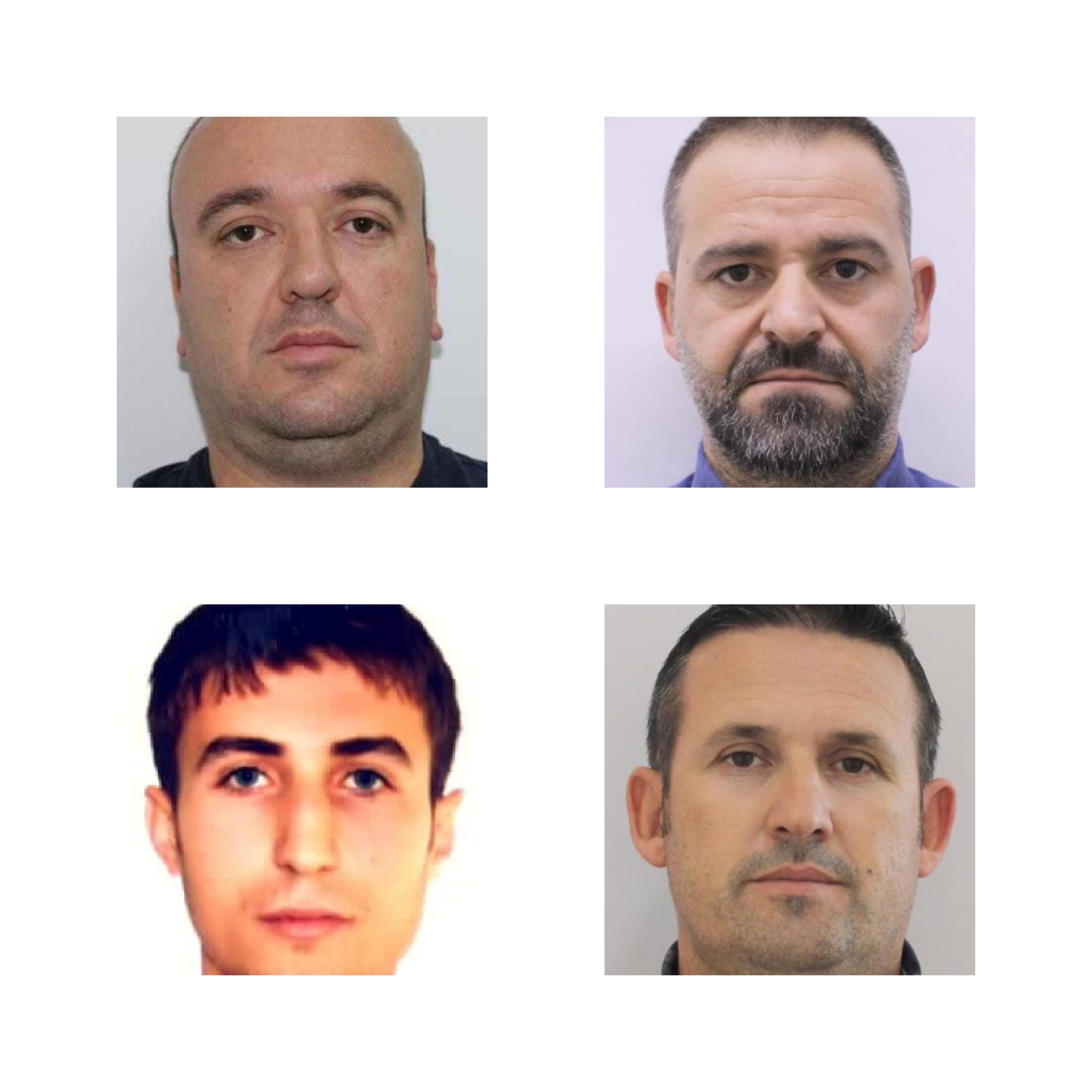 Dalin fotot, 4 shefat e policisë që janë arrestuar sonte, 1 në kërkim