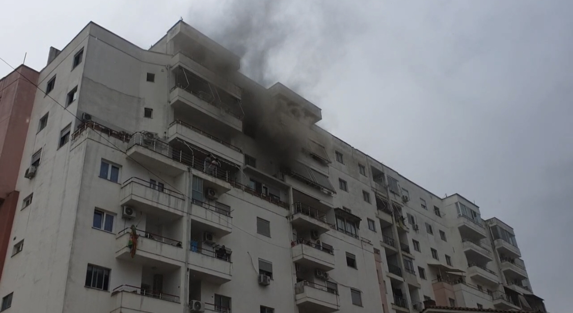 VIDEO/ Merr flakë pallati në Tiranë, policia jep detajet