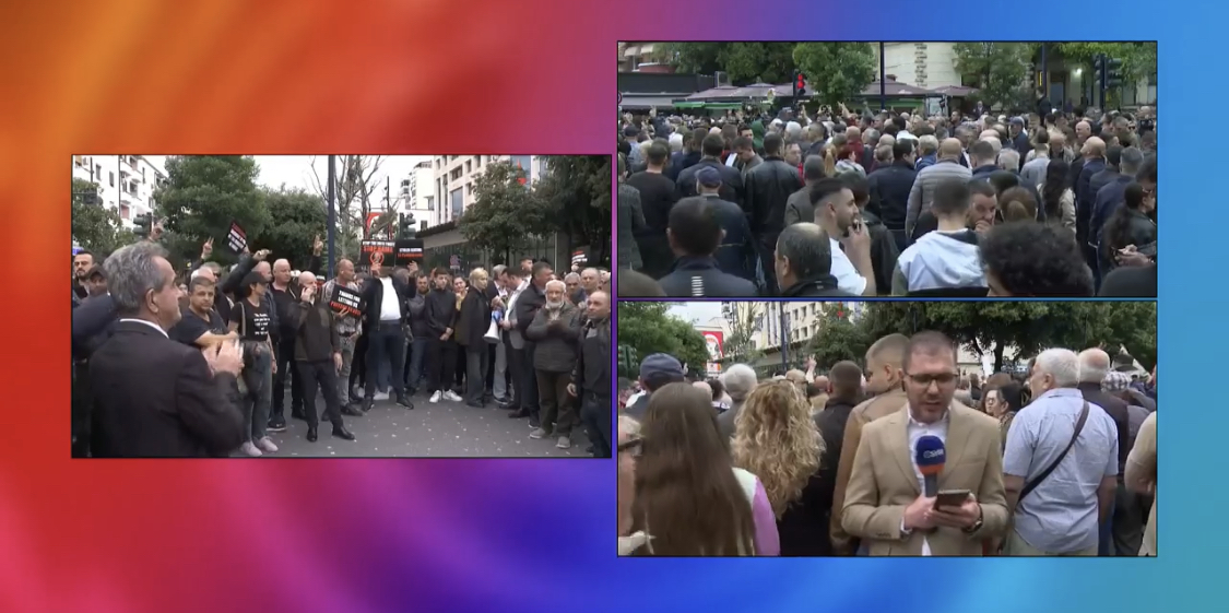 Protestë e opozitës në Bulevardin ‘Zogi I’